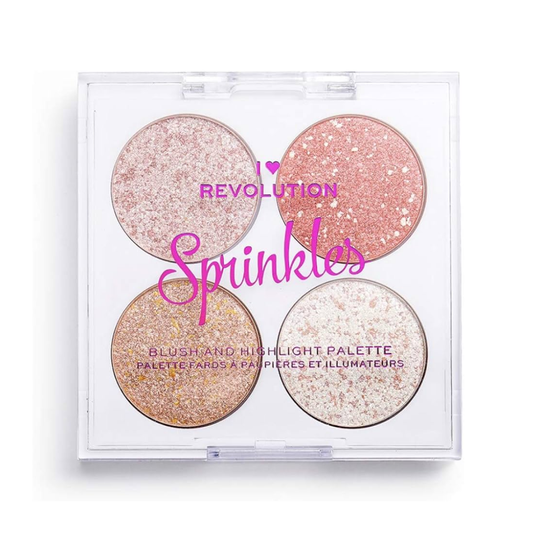 Revolution I Heart Revolution Sprinkles Eyeshadow Palette Ice Cream Sundae