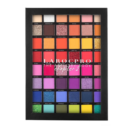 LaRoc Pro Eyeshadow Palette The Artistry Book Chapter 2