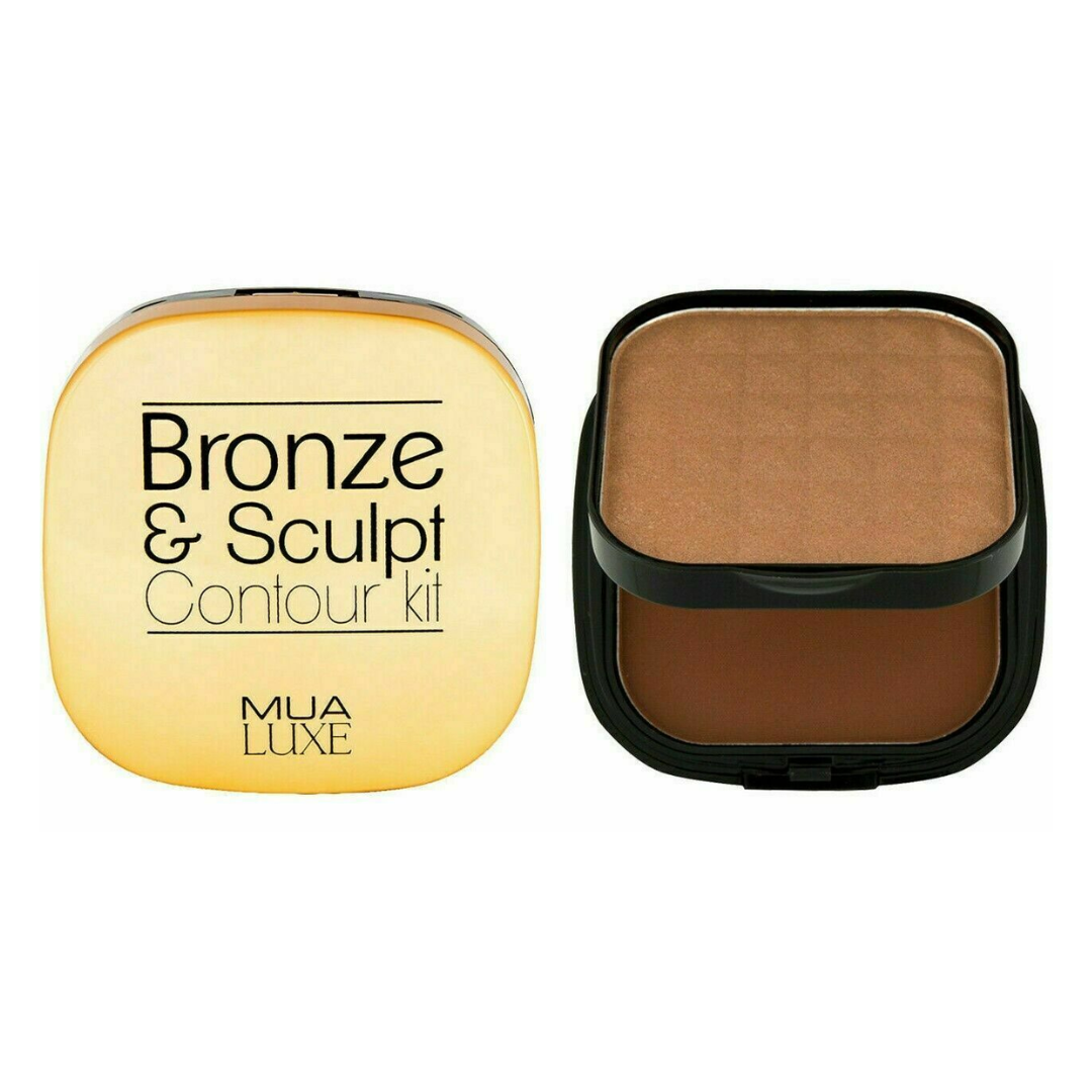 MUA Luxe Bronze & Sculpt Contour Kit Light/Medium