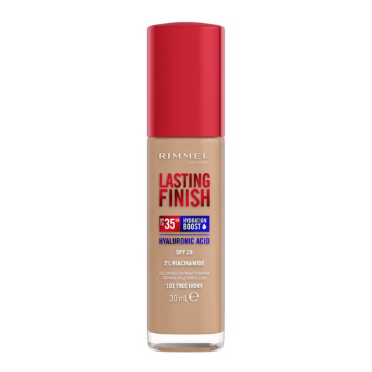 Rimmel Lasting Finish 25H Foundation 103 True Ivory
