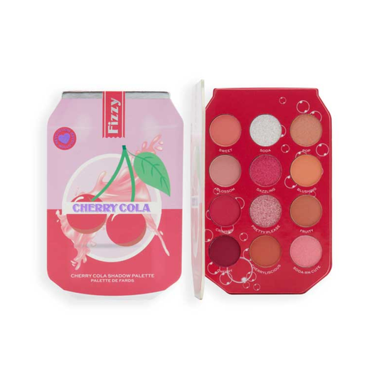 TESTER Revolution I Heart Revolution Cherry Cola Eyeshadow Palette