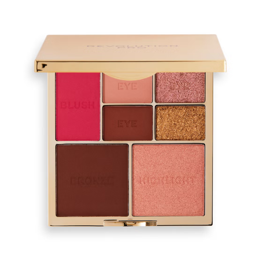 Revolution Pro True Love Face Palette Medium-Deep