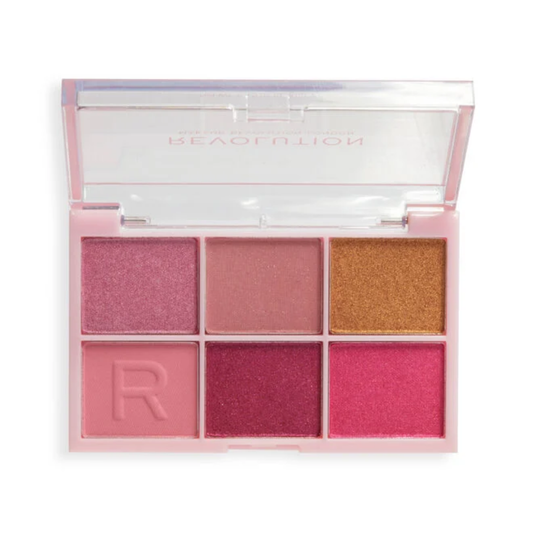 TESTER Revolution Mini Colour Reloaded Palette Heartbreakers Pink