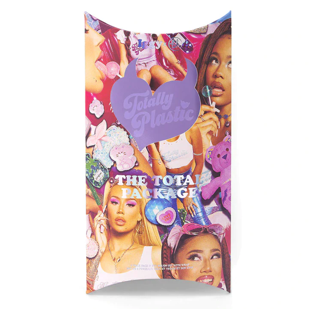 Revolution X Iggy The Total Package 8 Piece Face & Eye Brush Set with Wrap