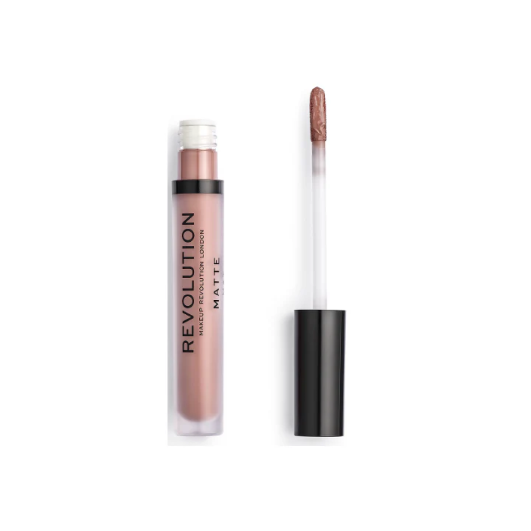Tester Revolution Matte Liquid Lipstick Chauffeur 110