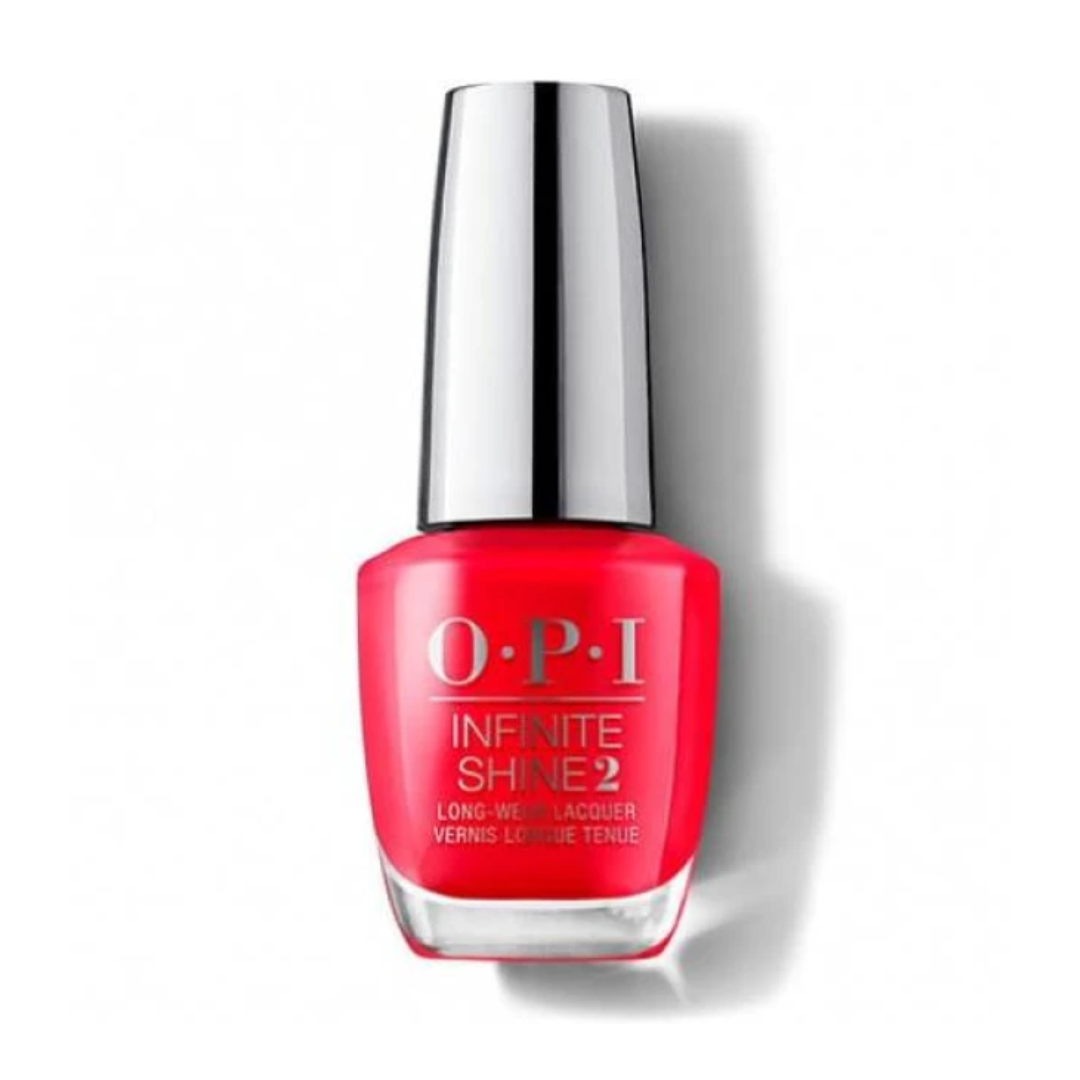 OPI Infinite Shine Nail Lacquer Coca Cola Red