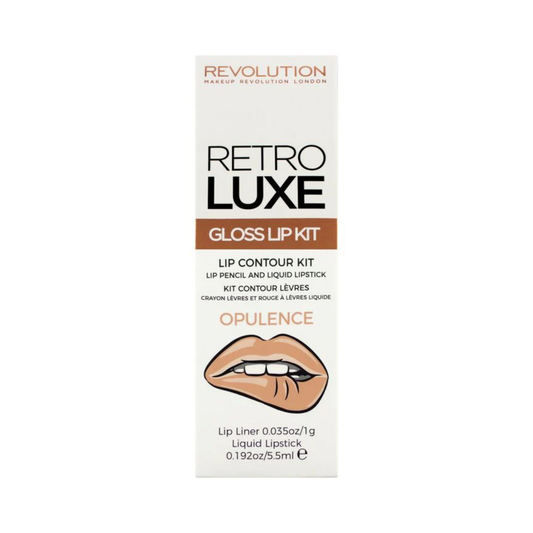 Revolution Retro Luxe Gloss Lip Kit Opulence
