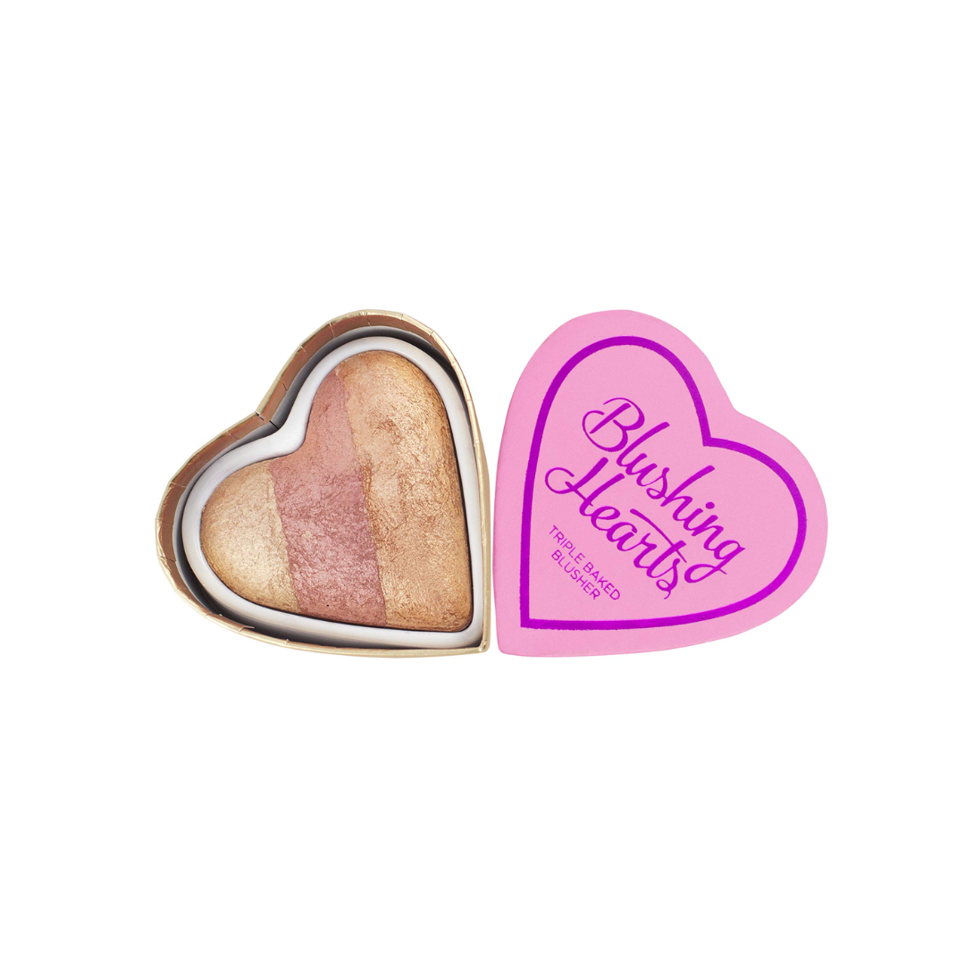 Revolution Blushing Hearts Baked Blusher Peachy Keen Heart