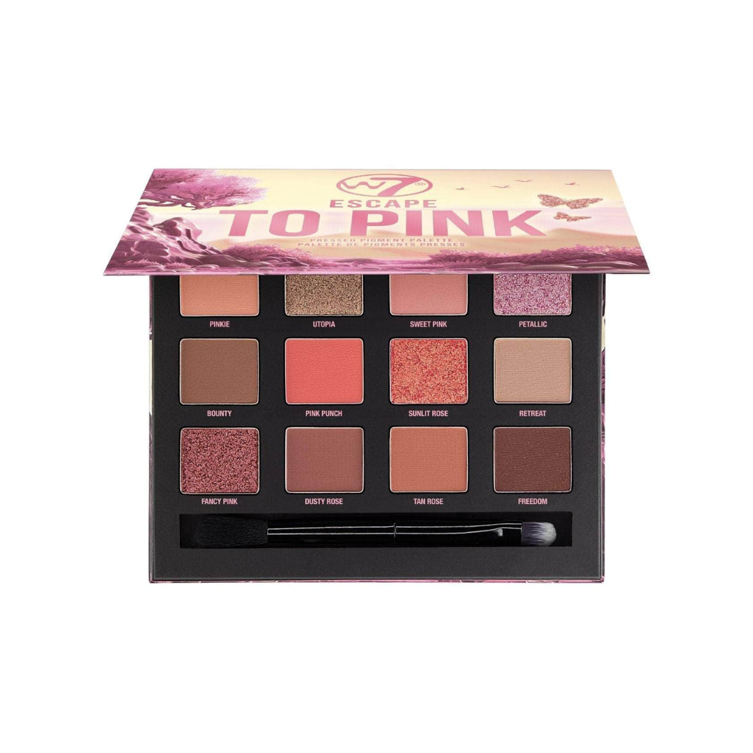 W7 Escape To Pink Eyeshadow Palette