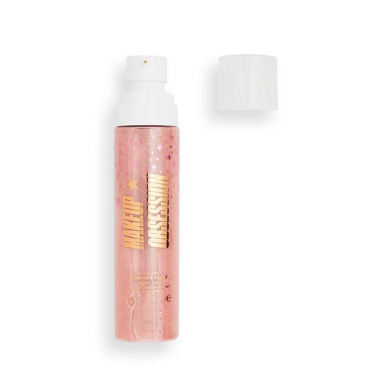 Revolution Makeup Obsession Shy Blush Shimmer Glow Body Oil