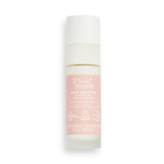 Planet Revolution Skin Saviour Hydrating Serum Drops w Raspberry Seed Oil
