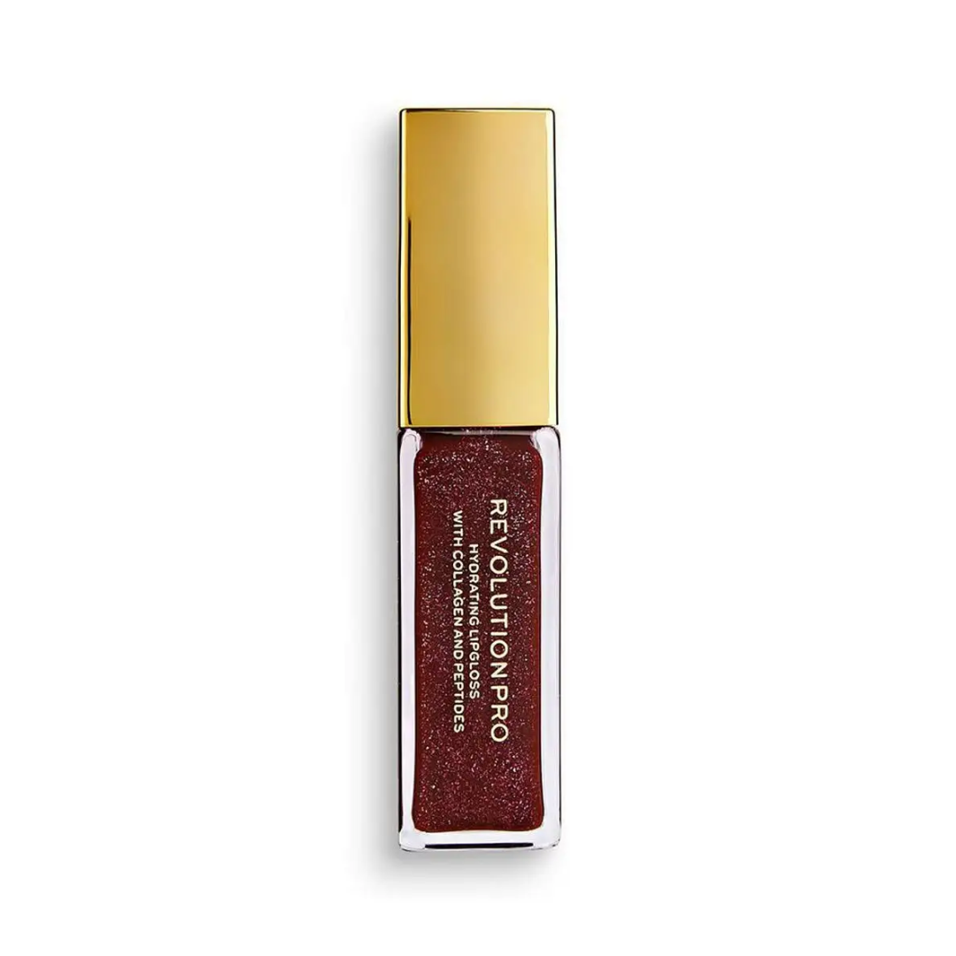Revolution Hydrating Lip Gloss Midnight w Collagen and Peptides
