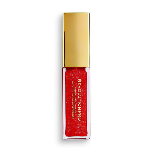 Revolution Hydrating Lip Gloss Take A Stand w Collagen and Peptides