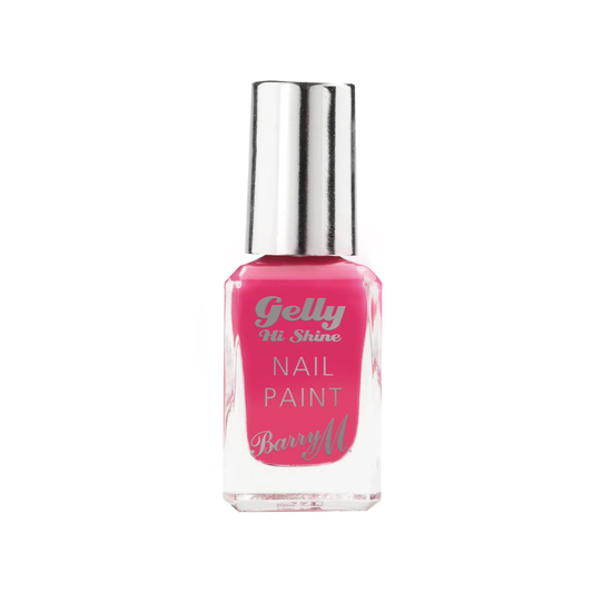 Barry M Gelly Hi Shine Nail Paint Pink Punch