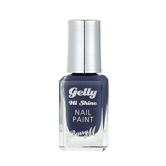 Barry M Gelly Hi Shine Nail Paint Blue Jade
