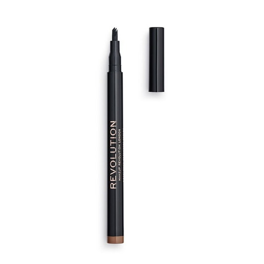 Revolution Micro Brow Pen Medium Brown