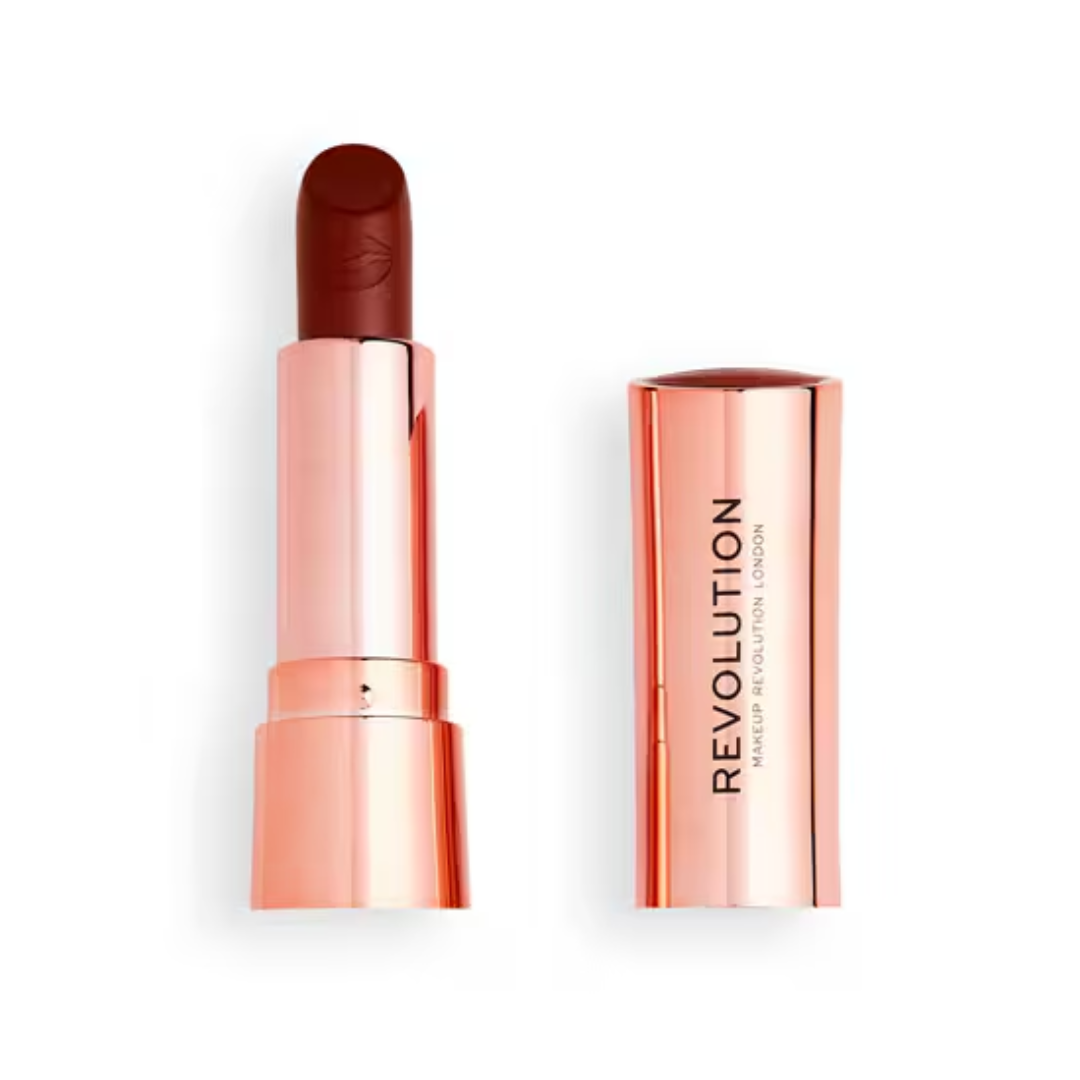 Tester Revolution Satin Kiss Lipstick Fling