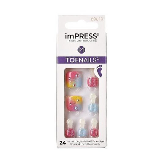 Kiss Impress ToeNails Better Days 89610