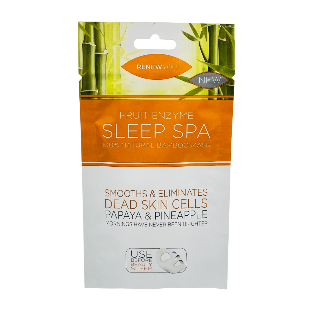 Sleep Spa Fruit Enzyme Papaya & Pineapple Sheet Mask