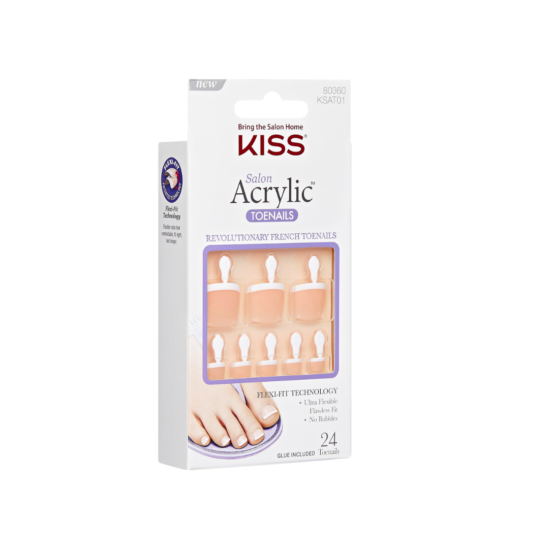 Kiss Acrylic Toenails 80360