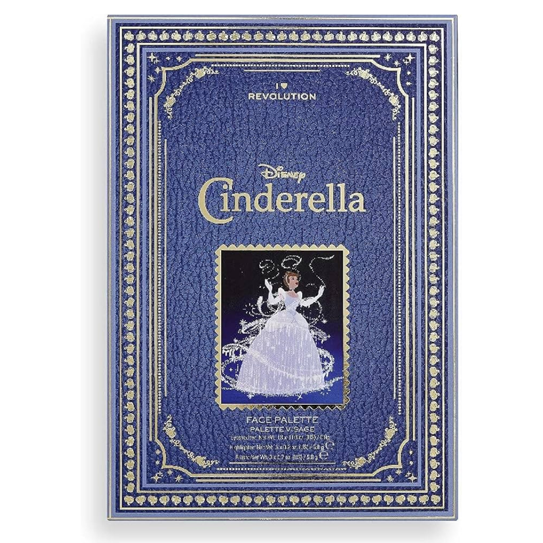 Tester Revolution I heart Revolution x Disney Princess Cinderella Face Palette