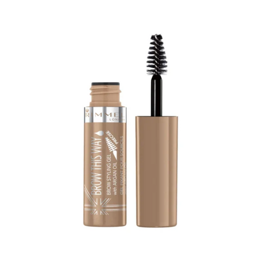 Rimmel Brow This Way Eyebrow Gel Mascara 001 Blonde