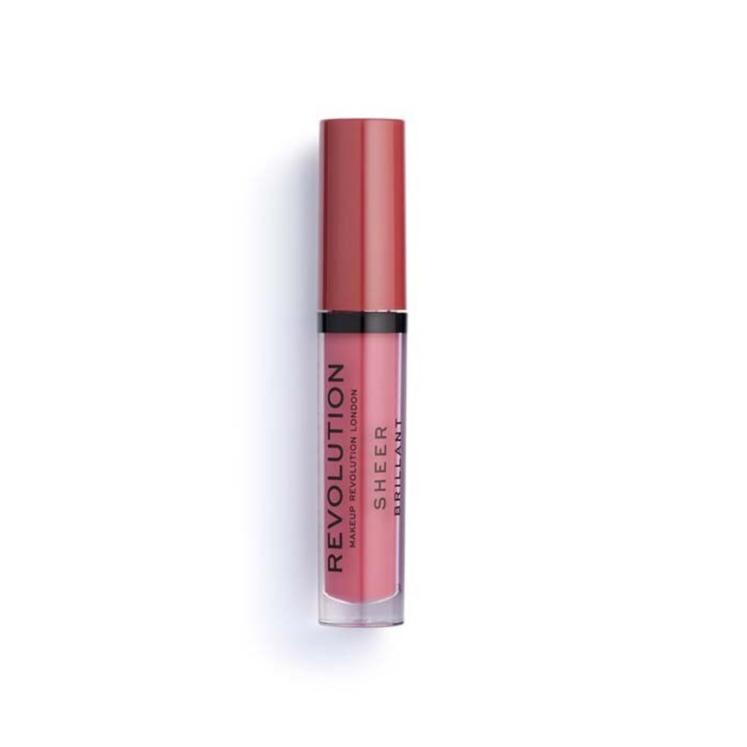 Revolution Sheer Brilliant Lipgloss White Wedding 114