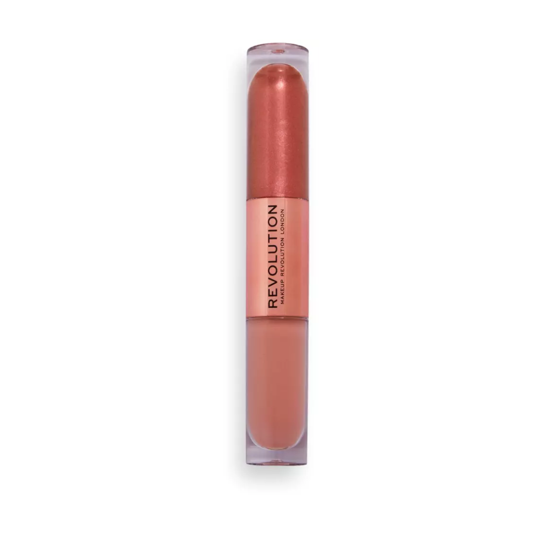 Tester Revolution Double Up Liquid Eyeshadow Infatuated