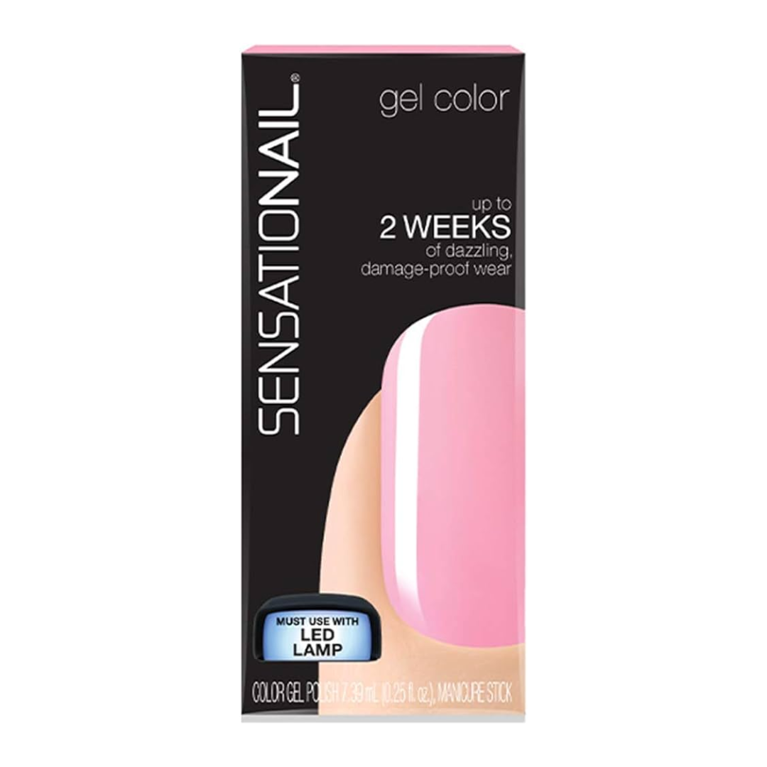 Sensationail Gel Polish Pink Chiffon