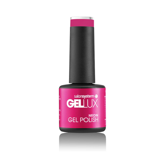 Salon System Gel Lux Gel Polish Pink Punch Neon 8ml