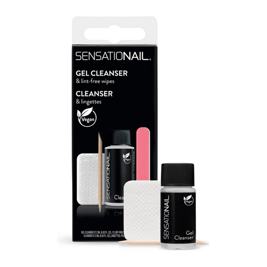 Sensationail Gel Cleanser & Lint Free Wipes
