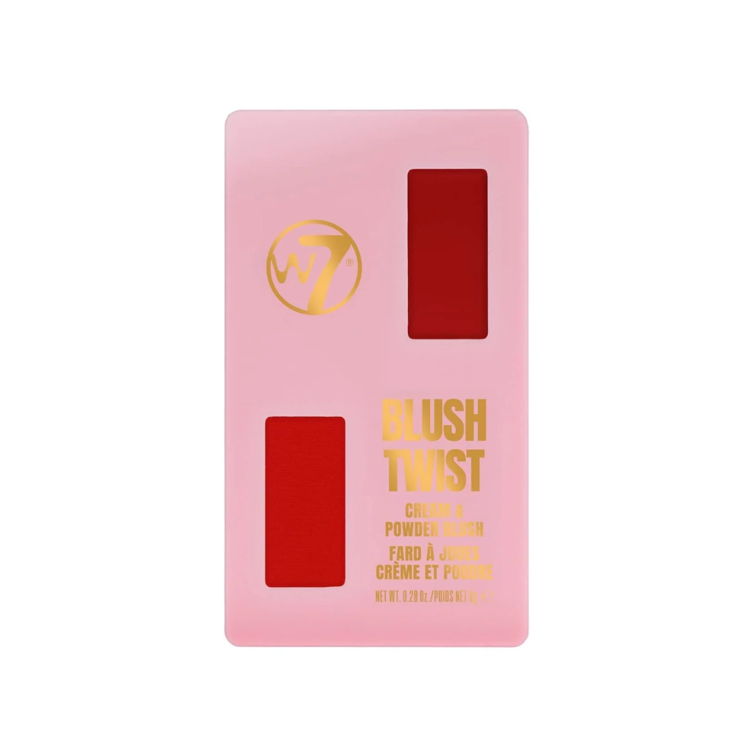 W7 Blush Twist Cream & Powder Blush Love Me