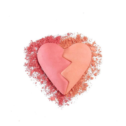Tester I Heart Revolution Heart Breakers Shimmer Blush Inspiring