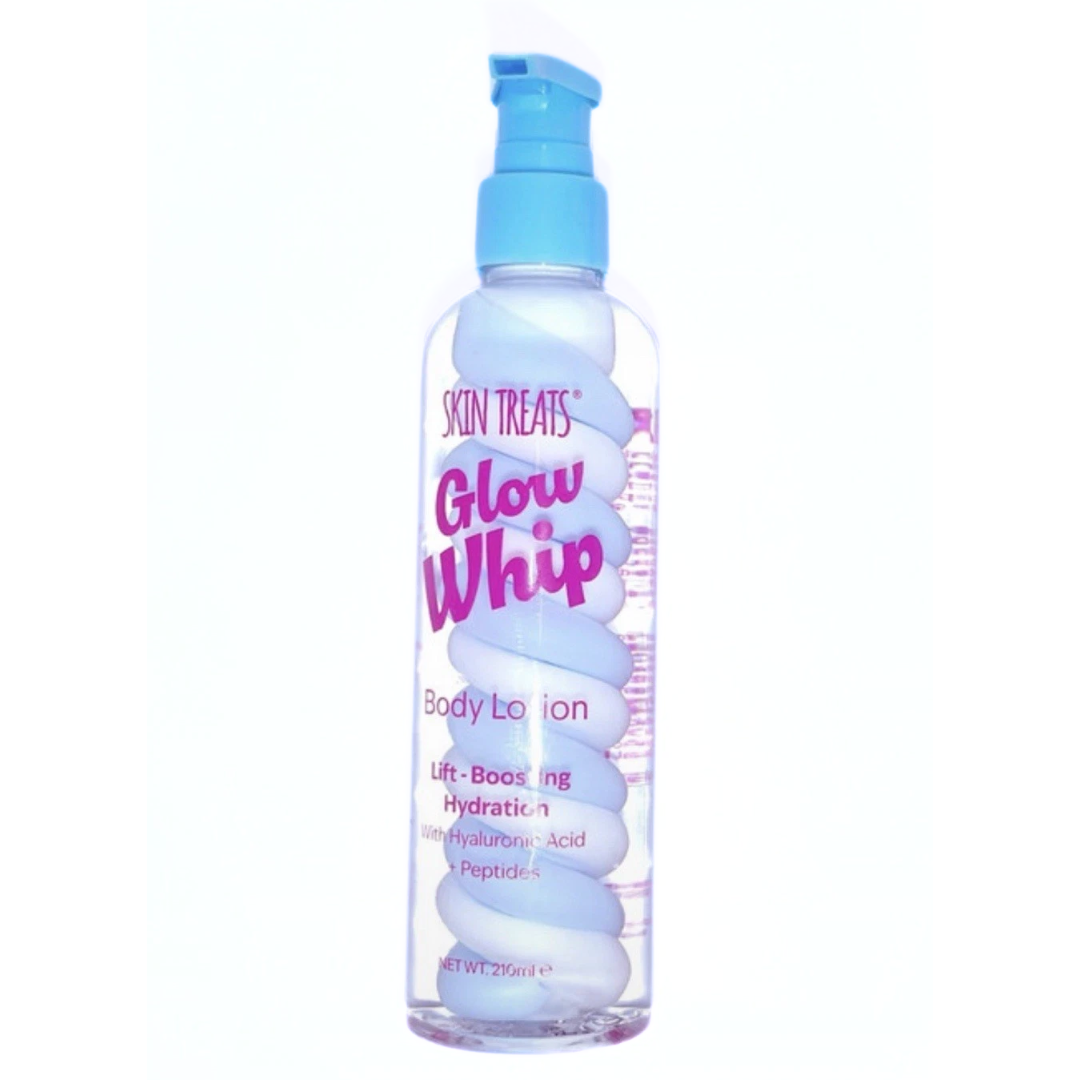 Skin Treats Glow Whip Blue Body Lotion W Hyaluronic Acid + Peptides