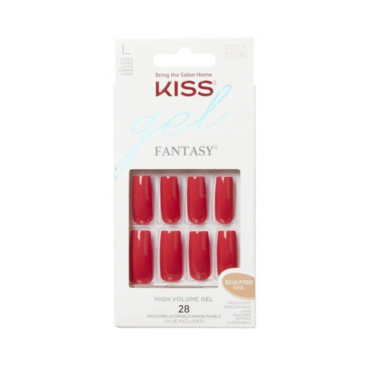 Kiss Gel Fantasy 28 Long Nails 87519