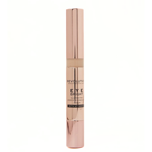 Tester Revolution Eye Bright Illuminating Under Eye Concealer W Vitamin C Medium