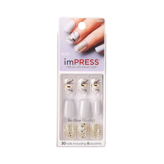 Kiss Impress Nails Yeah Boy Gold 76610