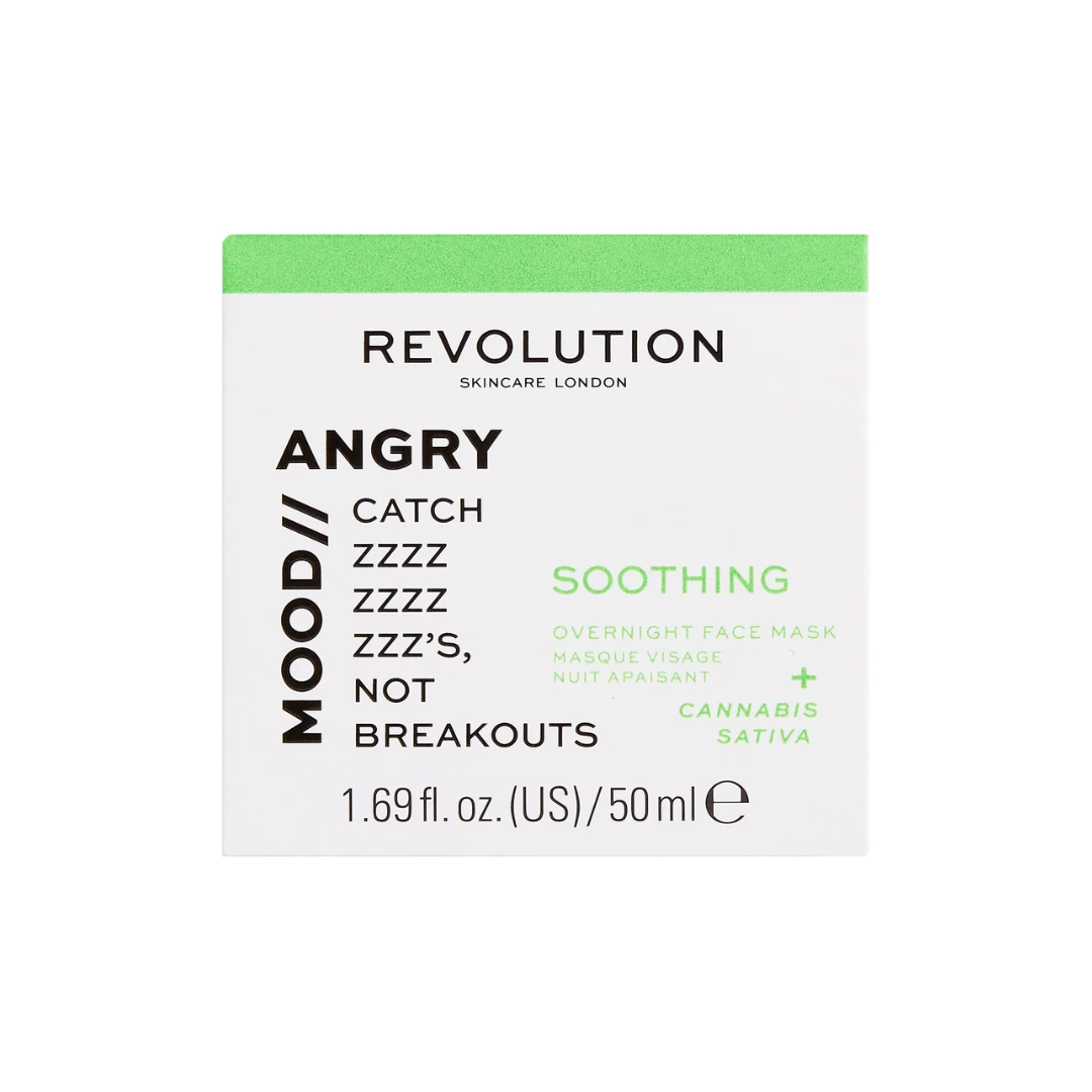 Revolution Skincare Mood Angry Catch ZZZZs Soothing Overnight Face Mask