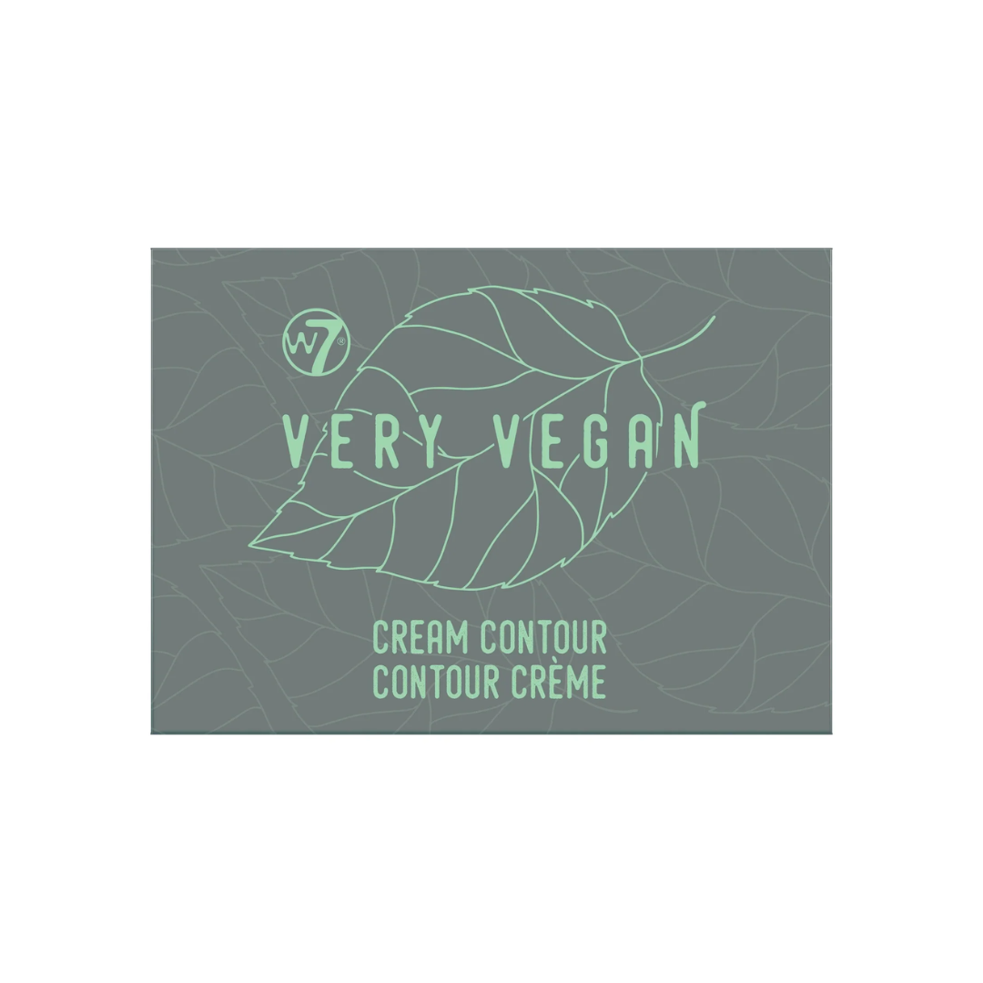 W7 Very Vegan Cream Contour Palette