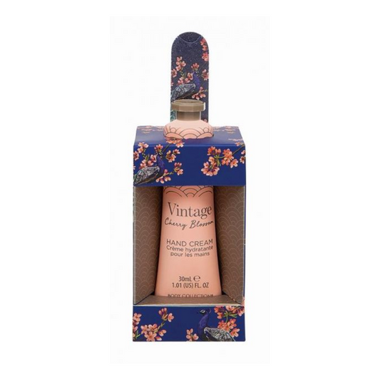 Vintage Hand Cream & File Gift Set