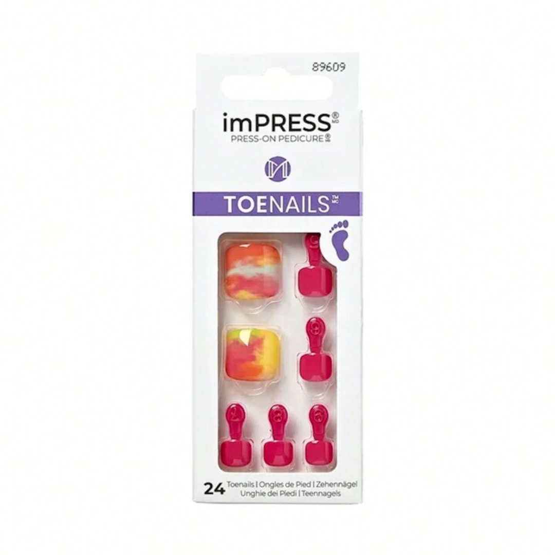 Kiss Impress ToeNails Stargazing 89609