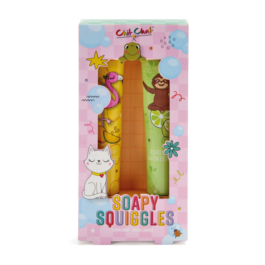 Chit Chat Soapy Squiggles Doodle Soap Duo