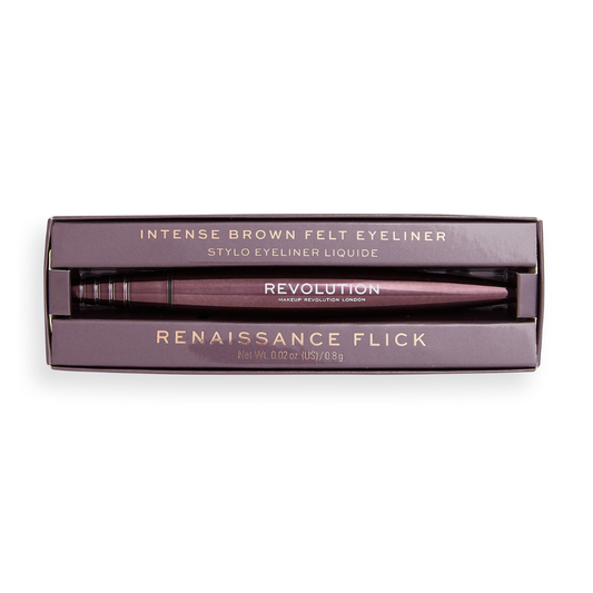 Revolution Renaissance Flick Felt Eyeliner Brown