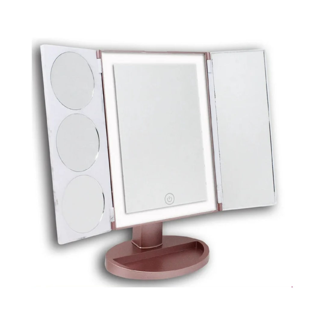 Onyx Professional Love Ellie Meet Giselle LED 5-In-1 Trifold Mirror