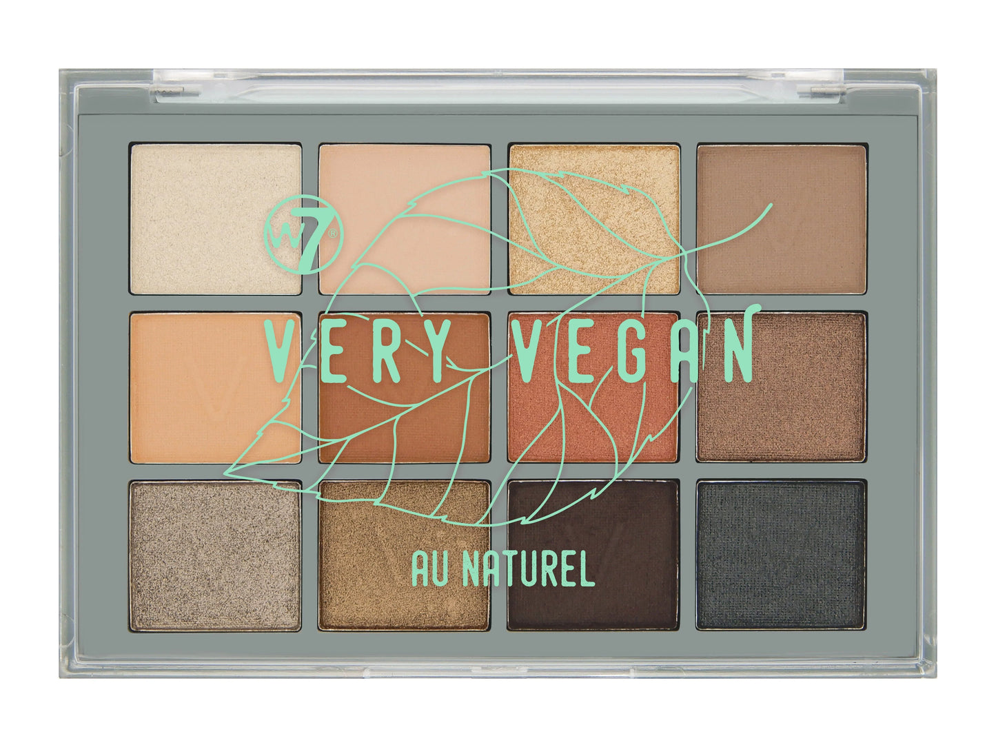 W7 Very Vegan Eyeshadow Palette Au Naturel