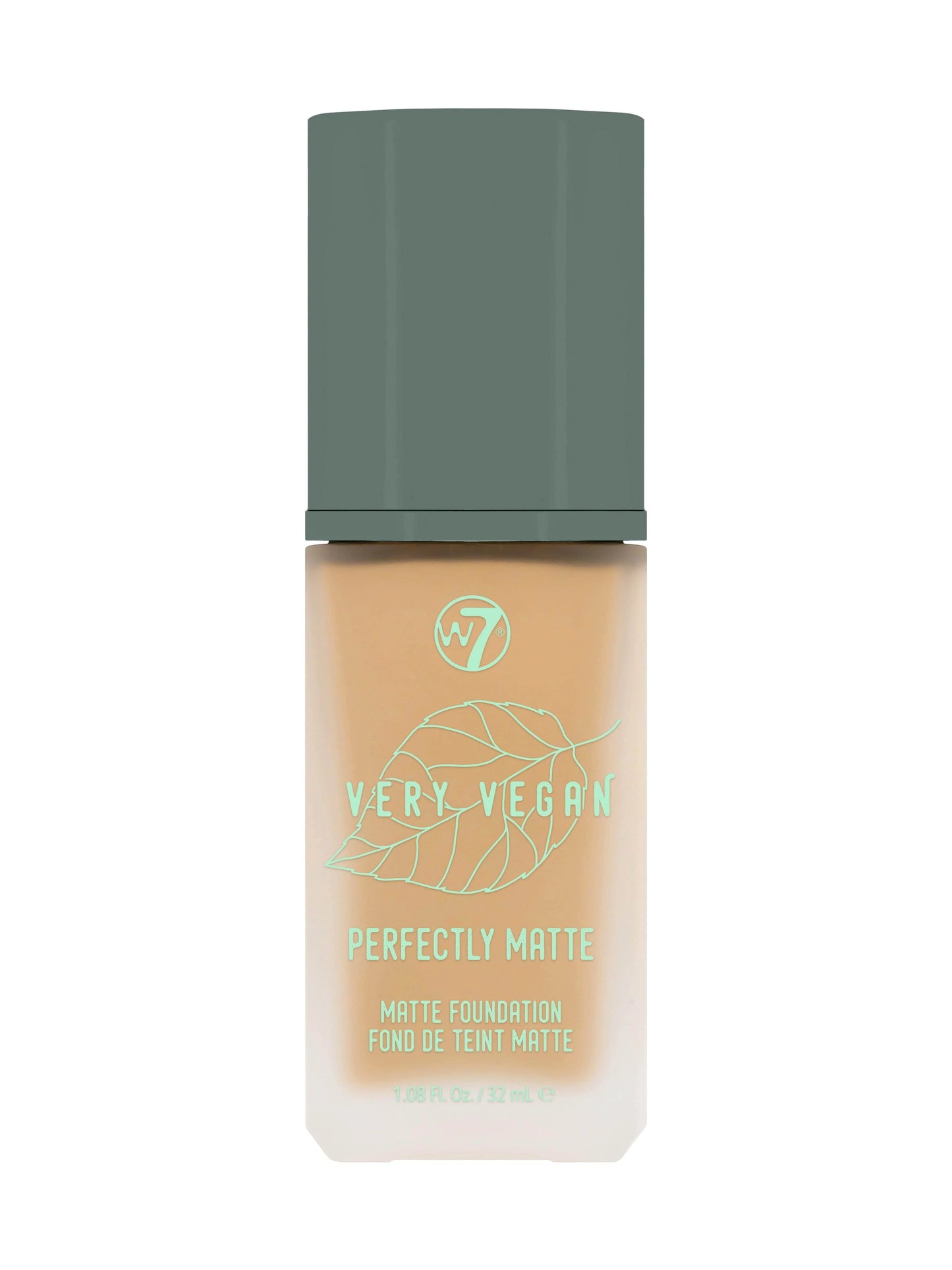 W7 Very Vegan Perfectly Matte Foundation Sand Beige