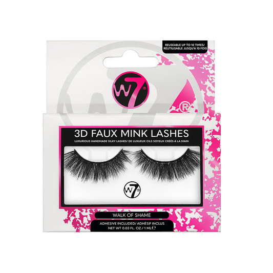 W7 3D Faux Mink Lashes Walk Of Shame