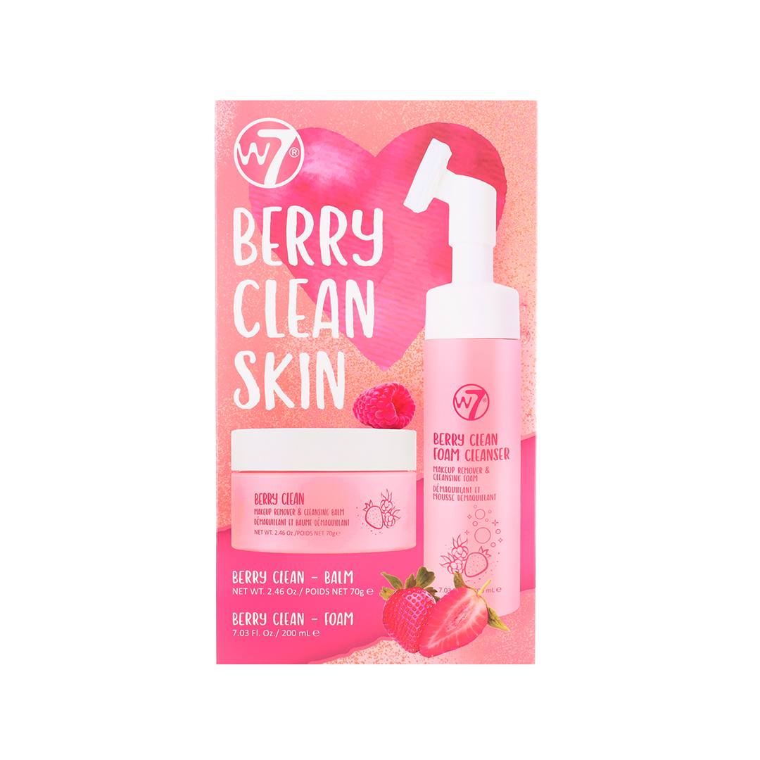 W7 Berry Clean Skin Set