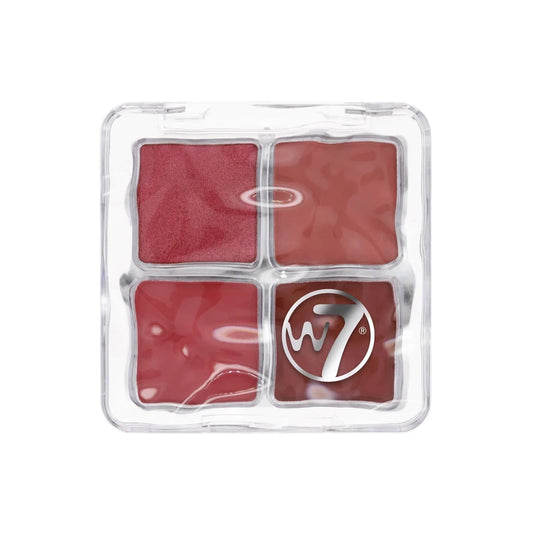 W7 Blur It Blush Palette Rose Veil