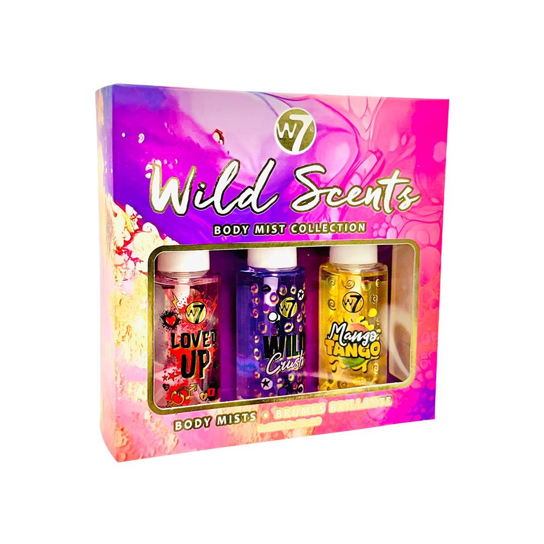 W7 Body Mist Collection Wild Scents